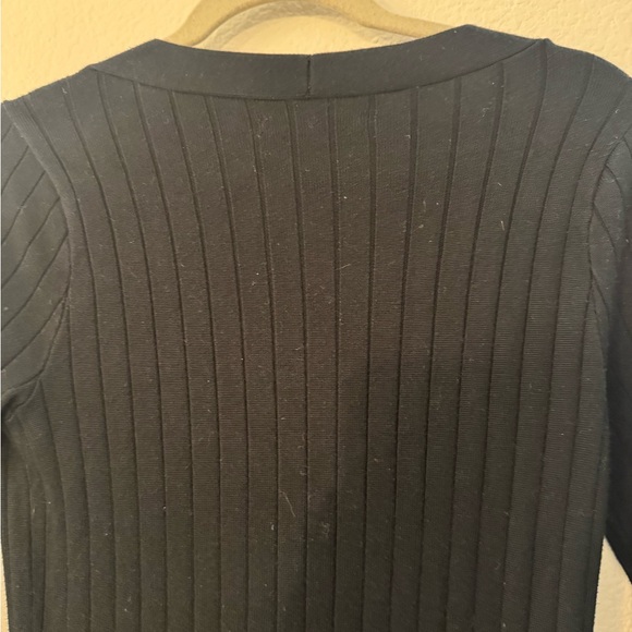 Abercrombie & Fitch Black Long Sleeve Knit Dress - Picture 9 of 11